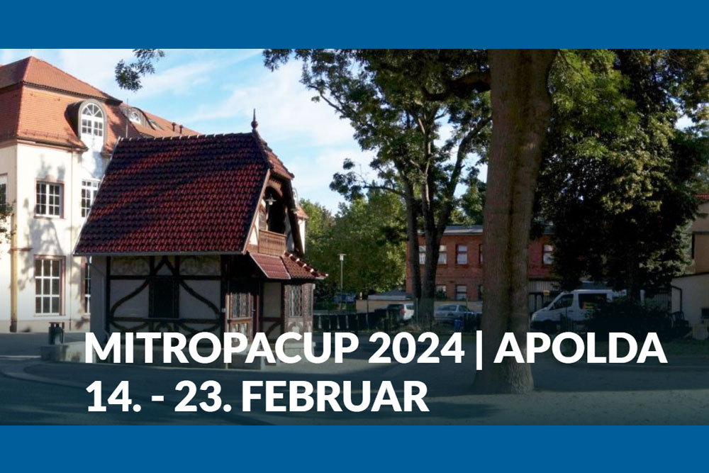 Mitropacup live from Apolda from 15 February