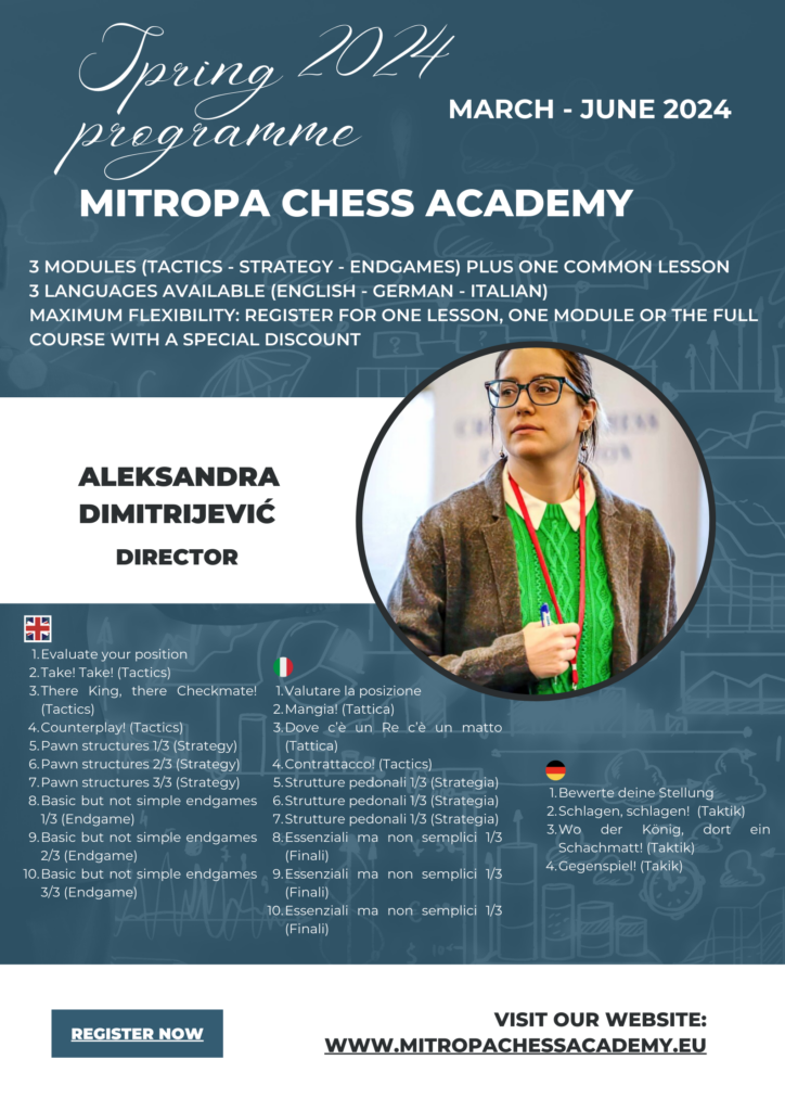 MITROPA Chess Academy launches Spring 2024 programme